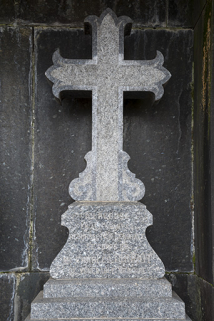 Monument funéraire de la famille Druhot. Tombeau de Jean-Charles Druhot : la croix. © Région Bourgogne-Franche-Comté, Inventaire du patrimoine