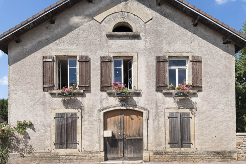 Façade antérieure. © Région Bourgogne-Franche-Comté, Inventaire du patrimoine Façade antérieure. © Région Bourgogne-Franche-Comté, Inventaire du patrimoine