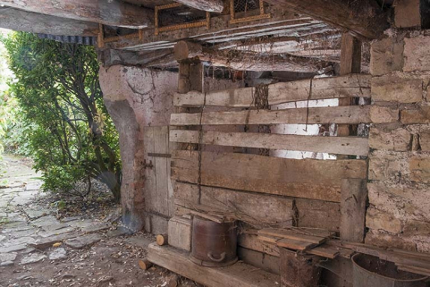 Remise et soue à cochons. © Région Bourgogne-Franche-Comté, Inventaire du patrimoine