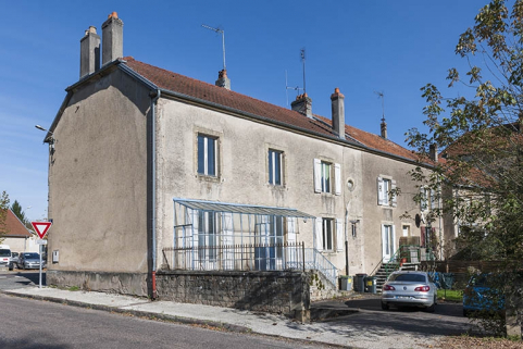 Façade côté jardin. © Région Bourgogne-Franche-Comté, Inventaire du patrimoine
