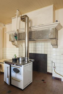 Vue générale de la cheminée de la cuisine. © Région Bourgogne-Franche-Comté, Inventaire du patrimoine