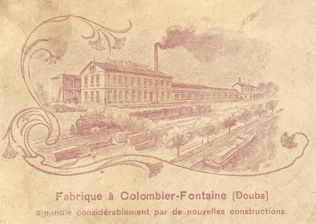 Fabrique à Colombier-Fontaine. © Région Bourgogne-Franche-Comté, Inventaire du patrimoine