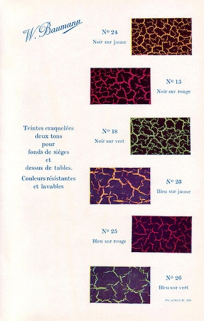 Nuancier pour fonds de sièges. © Région Bourgogne-Franche-Comté, Inventaire du patrimoine