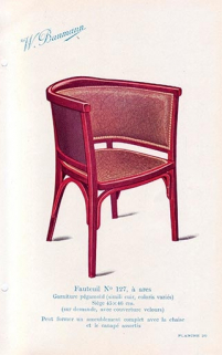 Fauteuil n°127. © Région Bourgogne-Franche-Comté, Inventaire du patrimoine