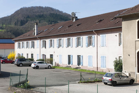 Bâtiment de bureaux (rive droite). © Région Bourgogne-Franche-Comté, Inventaire du patrimoine