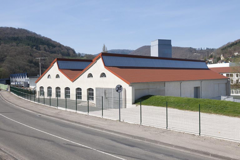 Centrale hydroélectrique (rive droite). © Région Bourgogne-Franche-Comté, Inventaire du patrimoine