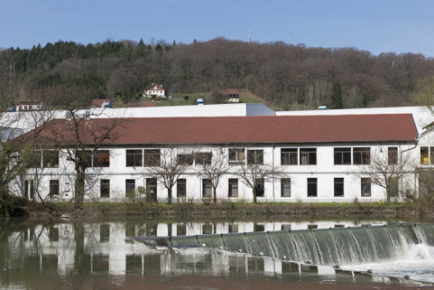 Bâtiment industriel de la rive gauche. © Région Bourgogne-Franche-Comté, Inventaire du patrimoine