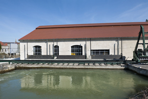 Bief d'amenée de la centrale hydroélectrique. © Région Bourgogne-Franche-Comté, Inventaire du patrimoine