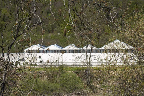 Façade est de l'atelier de laminage. © Région Bourgogne-Franche-Comté, Inventaire du patrimoine