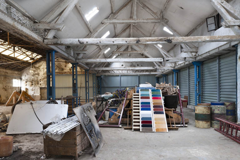 Atelier d'usinage. Vue intérieure. © Région Bourgogne-Franche-Comté, Inventaire du patrimoine