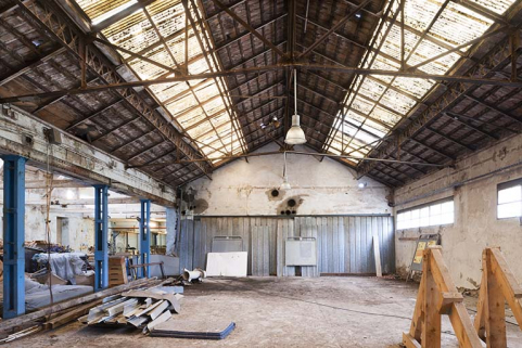 Atelier d'usinage. Travée est. © Région Bourgogne-Franche-Comté, Inventaire du patrimoine