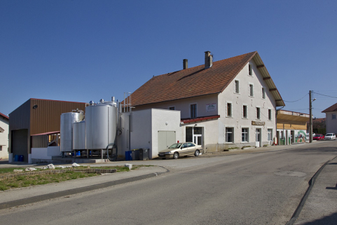 Vue d'ensemble depuis le sud. © Région Bourgogne-Franche-Comté, Inventaire du patrimoine
