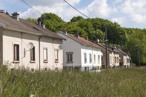 Alignement des maisons ouvrières. © Région Bourgogne-Franche-Comté, Inventaire du patrimoine