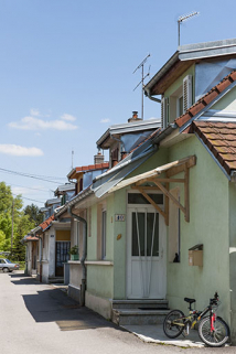 Accès des maisons jumelées. © Région Bourgogne-Franche-Comté, Inventaire du patrimoine