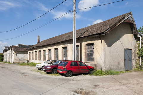 Atelier de filature. Vue de trois quarts. © Région Bourgogne-Franche-Comté, Inventaire du patrimoine