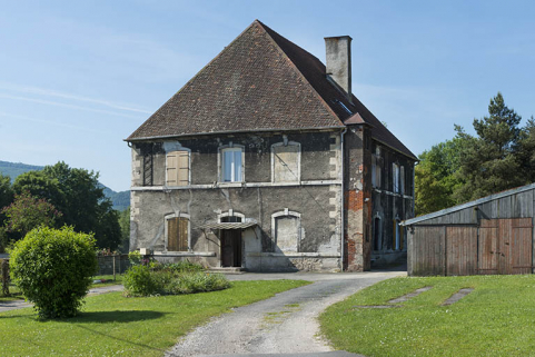 Façade nord du logement patronal. © Région Bourgogne-Franche-Comté, Inventaire du patrimoine