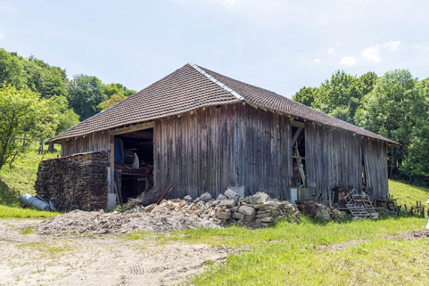 Manège (transféré au hameau de Chatey). © Région Bourgogne-Franche-Comté, Inventaire du patrimoine