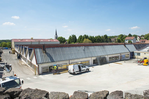 Atelier de fabrication. Vue plongeante depuis le sud-est. © Région Bourgogne-Franche-Comté, Inventaire du patrimoine