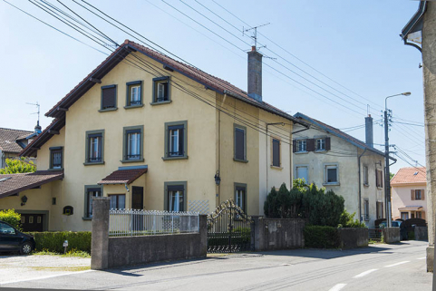 Groupe de 2 maisons de contremaître, dites "basques". © Région Bourgogne-Franche-Comté, Inventaire du patrimoine