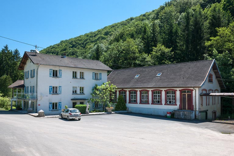 Logement et atelier de quincaillerie depuis l'ouest. © Région Bourgogne-Franche-Comté, Inventaire du patrimoine