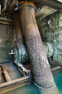 Turbine hydraulique (partie inférieure). © Région Bourgogne-Franche-Comté, Inventaire du patrimoine