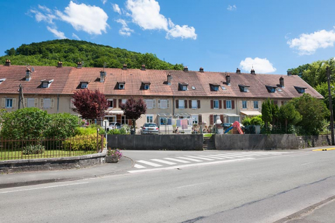 Vue d'ensemble depuis l'ouest. © Région Bourgogne-Franche-Comté, Inventaire du patrimoine
