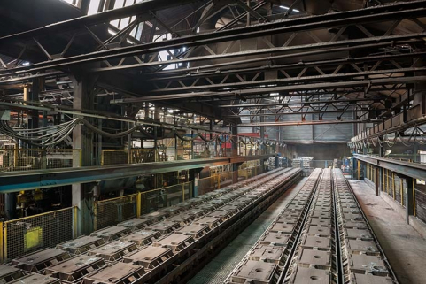 Ligne de moulage. Vue d'ensemble. © Région Bourgogne-Franche-Comté, Inventaire du patrimoine