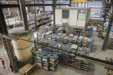 Aire de stockage des modèles et des noyaux (1). © Région Bourgogne-Franche-Comté, Inventaire du patrimoine