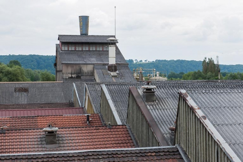 Toitures de l'usine. © Région Bourgogne-Franche-Comté, Inventaire du patrimoine