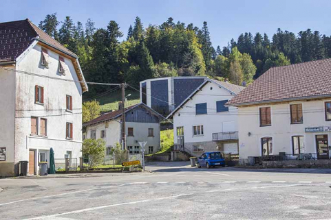 Vue d'ensemble depuis la rue de l'Industrie, au nord. © Région Bourgogne-Franche-Comté, Inventaire du patrimoine