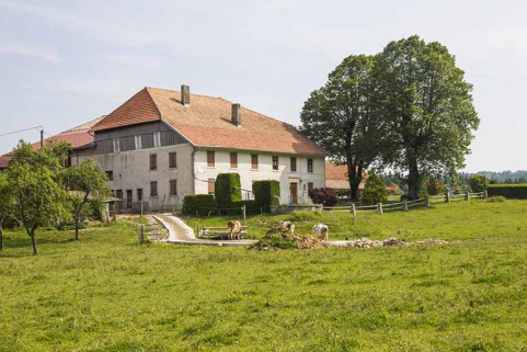 La ferme, de trois quarts gauche. © Région Bourgogne-Franche-Comté, Inventaire du patrimoine