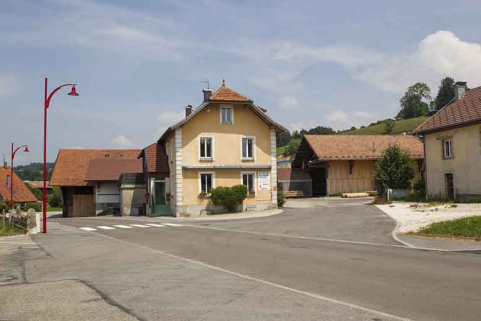 Bureau, logement et atelier de fabrication, depuis la rue du Professeur Grammont. © Région Bourgogne-Franche-Comté, Inventaire du patrimoine