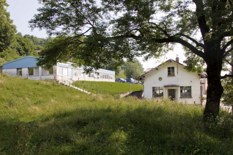 Vue d'ensemble depuis l'ouest. © Région Bourgogne-Franche-Comté, Inventaire du patrimoine