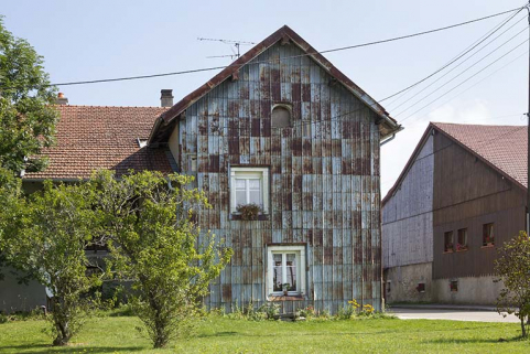Façade latérale gauche. © Région Bourgogne-Franche-Comté, Inventaire du patrimoine