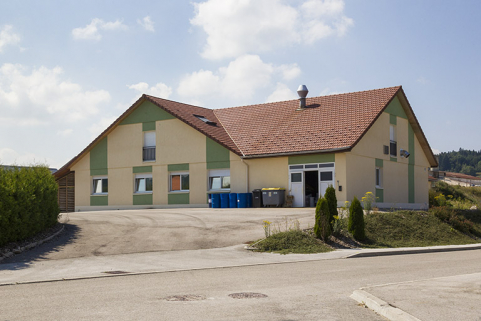 Façades postérieure et latérale gauche. © Région Bourgogne-Franche-Comté, Inventaire du patrimoine