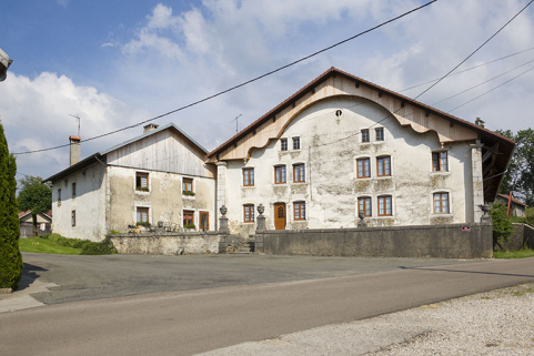 Vue d'ensemble, depuis l'ouest. © Région Bourgogne-Franche-Comté, Inventaire du patrimoine