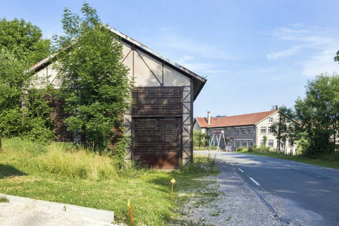 Site rue du Jura : vue d'ensemble depuis l'est. © Région Bourgogne-Franche-Comté, Inventaire du patrimoine Site rue du Jura : vue d'ensemble depuis l'est. © Région Bourgogne-Franche-Comté, Inventaire du patrimoine