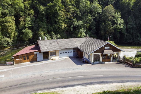 Vue plongeante sur le magasin, depuis le nord. © Région Bourgogne-Franche-Comté, Inventaire du patrimoine