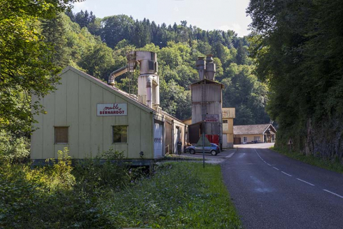 Vue d'ensemble du site, depuis le nord. © Région Bourgogne-Franche-Comté, Inventaire du patrimoine
