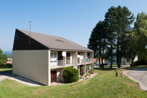 Angle sud des logements de fonction. © Région Bourgogne-Franche-Comté, Inventaire du patrimoine