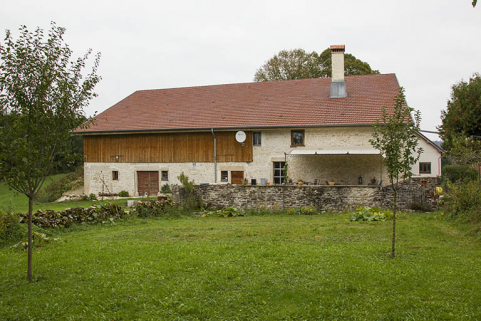 Façade latérale gauche. © Région Bourgogne-Franche-Comté, Inventaire du patrimoine