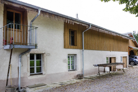 Façade latérale droite. © Région Bourgogne-Franche-Comté, Inventaire du patrimoine