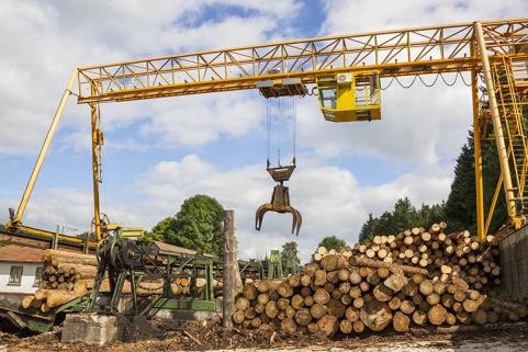 Portique roulant : déplacement de la pince. © Région Bourgogne-Franche-Comté, Inventaire du patrimoine