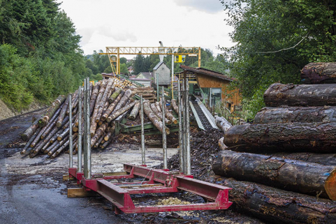 Aire des matières premières et installation de billonnage. © Région Bourgogne-Franche-Comté, Inventaire du patrimoine