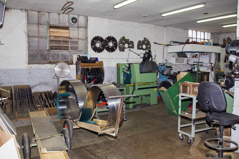 Atelier d'affûtage (K) : intérieur. © Région Bourgogne-Franche-Comté, Inventaire du patrimoine