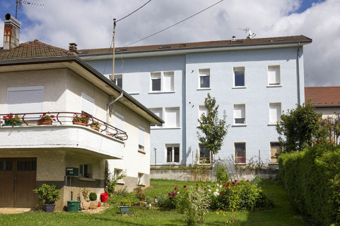 Façade postérieure (partie droite). © Région Bourgogne-Franche-Comté, Inventaire du patrimoine