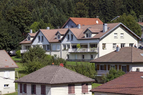 Ateliers de fabrication : façades postérieure et latérale gauche. © Région Bourgogne-Franche-Comté, Inventaire du patrimoine