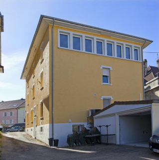 Façades postérieure et latérale droite. © Région Bourgogne-Franche-Comté, Inventaire du patrimoine Façades postérieure et latérale droite. © Région Bourgogne-Franche-Comté, Inventaire du patrimoine