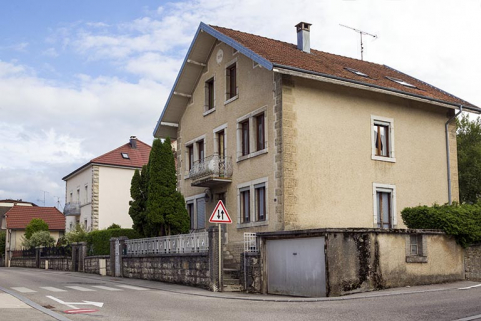 Vue d'ensemble du site, depuis l'ouest. © Région Bourgogne-Franche-Comté, Inventaire du patrimoine