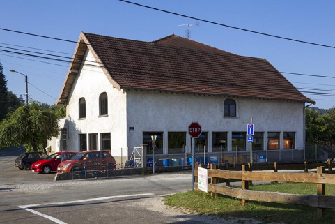 Atelier de fabrication : façades antérieure et latérale droite. © Région Bourgogne-Franche-Comté, Inventaire du patrimoine